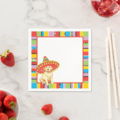 フィエスタゴールデンレトリバー スタンダードカクテルナプキン (インサイチュ)