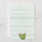 フィエスタサクカラフルチュスサクラントブライダルシャワー 招待状 (裏面)