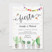 フィエスタサクタスカップルズブライダルシャワー 招待状 (正面)