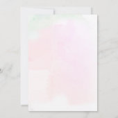 フィエスタサクタスブライダルシャワー招待 招待状 (裏面)