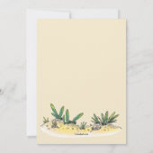 フィエスタサクタスブライダルシャワー招待 招待状 (裏面)