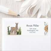 フィエスタサクタスラマベビーシャワー ラベル (インサイチュ)