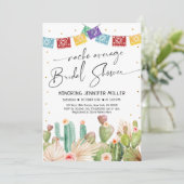 フィエスタサクチュスナチョン平均ブライダルシャワー 招待状 (スタンド正面)