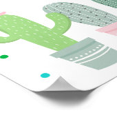 フィエスタサボスガール誕生日ウェルカム ポスター (角)