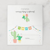 フィエスタサボスベビーシャワー プレイスカード (外部開封)