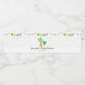 フィエスタサボスベビーシャワー ペットボトルラベル (シングルラベル)