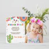 フィエスタサボスメキシコナチョ平均サンキューカード 招待状 (スタンド正面)