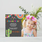 フィエスタサボスメキシコナチョ平均サンキューカード 招待状 (スタンド正面)