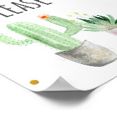 フィエスタサボス誕生日パーティーの好意のサイン ポスター (角)