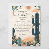 フィエスタサボツトラベルメキシカンブライダルシャワー 招待状 (正面)