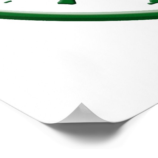 フィエスタサボテンとギター&踊りピーマン ポスター (角)