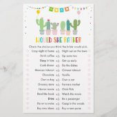 フィエスタサボテン彼女はむしろゲームをする (正面)