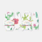 フィエスタサボテン誕生日パーティーの好意ボックス フェイバーボックス (折り畳みなし)