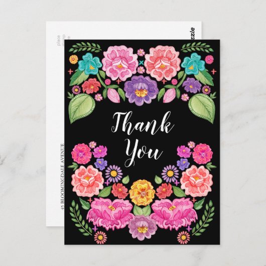 フィエスタサンキューハガキ ポストカード (正面/裏面)