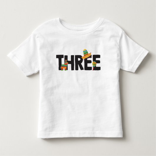 フィエスタサード誕生日シャツ トドラーTシャツ (正面)