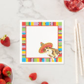 フィエスタシェットランド・ シープドッグ スタンダードカクテルナプキン (インサイチュ)