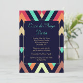 フィエスタシェブロン招待状 招待状 (スタンド正面)