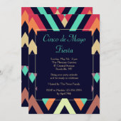 フィエスタシェブロン招待状 招待状 (正面/裏面)