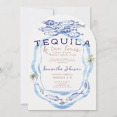 フィエスタシエスタテキラタンラインズクラブバチェロレッテ 招待状 (正面)