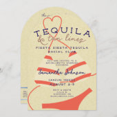 フィエスタシエスタテキラタンラインズバチェロレッテクラブ 招待状 (正面/裏面)