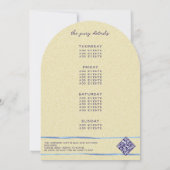 フィエスタシエスタテキラタンラインズバチェロレッテクラブ 招待状 (裏面)