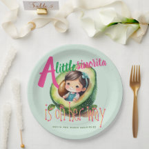 フィエスタシノリタベビーガールシャワーパティウェアアボカド