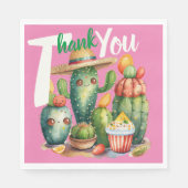 フィエスタシノリタベビーガールシャワーパティウェアカッティ スタンダードランチョンナプキン (正面)