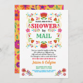 フィエスタシャワーbyメール長距離シャワー 招待状 (正面/裏面)