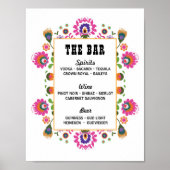 フィエスタシンボルや象徴ザバーパーティーイベントウェディングパーティー ポスター (正面)