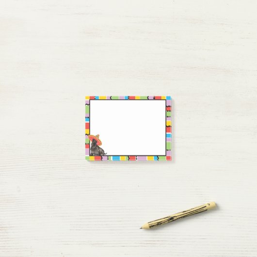 フィエスタスコティッシュテリア ポストイット (デスク上)