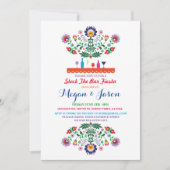 フィエスタストックザバーメキシコ婚約招待状 招待状 (正面)