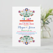 フィエスタストックザバーメキシコ婚約招待状 招待状 (スタンド正面)