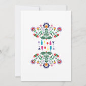 フィエスタストックザバーメキシコ婚約招待状 招待状 (裏面)