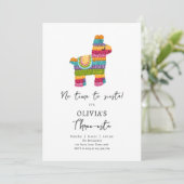 フィエスタスリーエスタピニャタメキシコガール3rd誕生日 招待状 (スタンド正面)