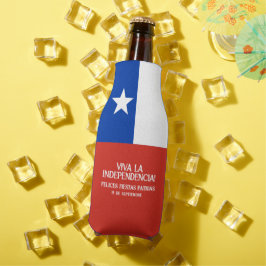 フィエスタス・パトリアス独立記念日チリ国旗 ボトルクーラー