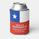 フィエスタス・パトリアス独立記念日チリ国旗 缶クーラー (缶裏面)