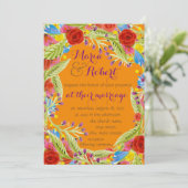 フィエスタズ結婚タンゲリン 招待状 (スタンド正面)