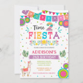 フィエスタセカンドバースデー招待状 招待状 (正面)