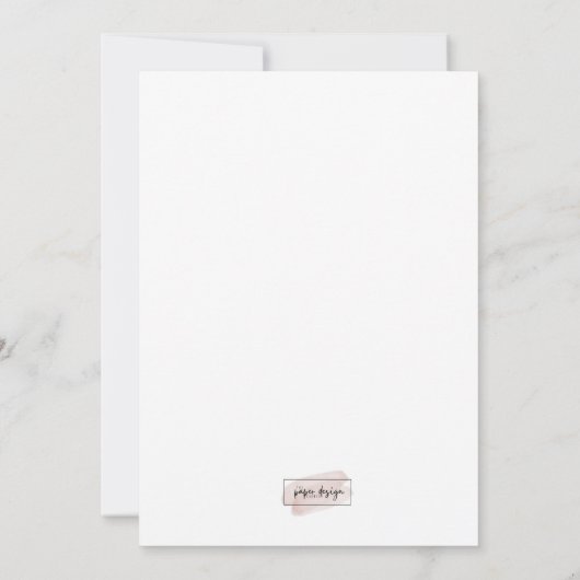 フィエスタセノリタベビーシャワー招待状 招待状 (裏面)