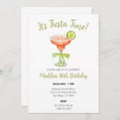 フィエスタタイムウォーターカラーストロベリーマルガリータ セーブザデート (正面/裏面)