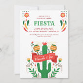 フィエスタタイムリハーサルディナー 招待状 (正面)