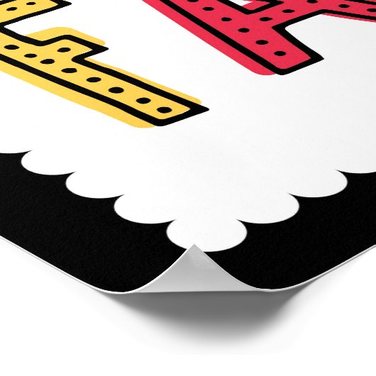 フィエスタタコの好意の看板ポスター ポスター (角)