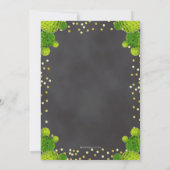 フィエスタタコオブラブカップルウェディングシャワー 招待状 (裏面)