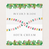 フィエスタタコバーパーティー徴候 名刺 (外部フラット)