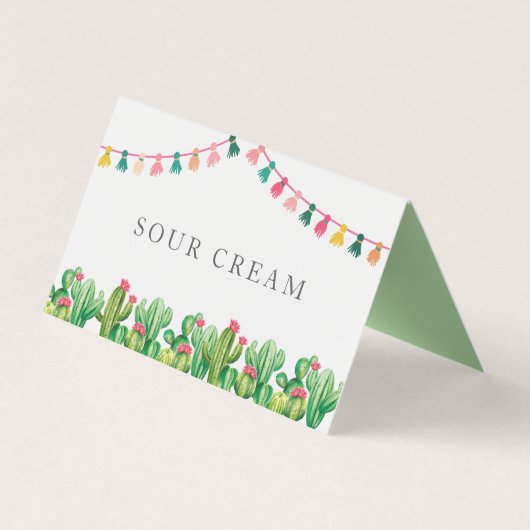 フィエスタタコバーパーティー徴候 名刺 (裏面)