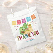 フィエスタタコブートアベビーパーティー フェイバーバッグ (クリップ留めされた状態)