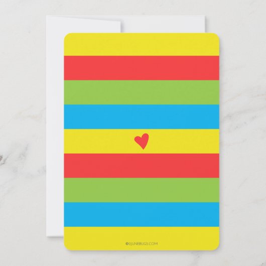 フィエスタタコブートア男の赤ちゃんシャワー招待状 招待状 (裏面)