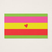 フィエスタタコベビーガールシャワーおむつラッフルカード (裏面)