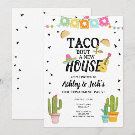 フィエスタタコボーアニューハウス引っ越し祝いパーティーパーティー 招待状