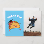 フィエスタタコ卒業写真サンキューカード サンキューカード (正面)